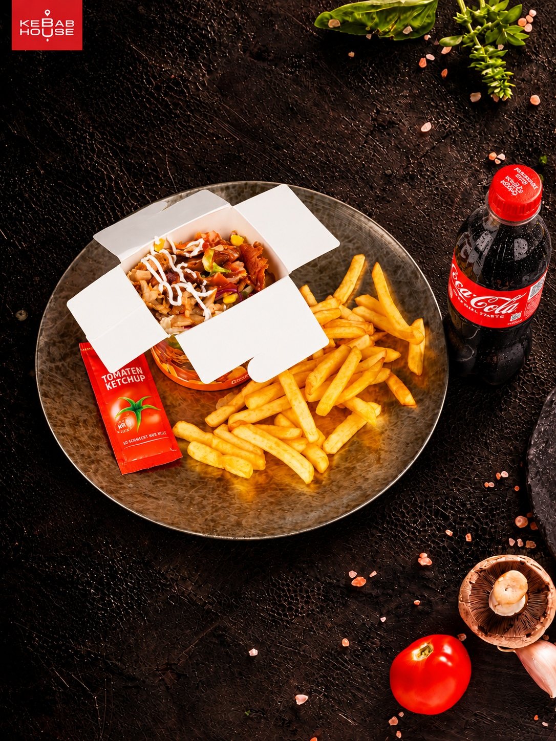 Pileći kebab box — MENU